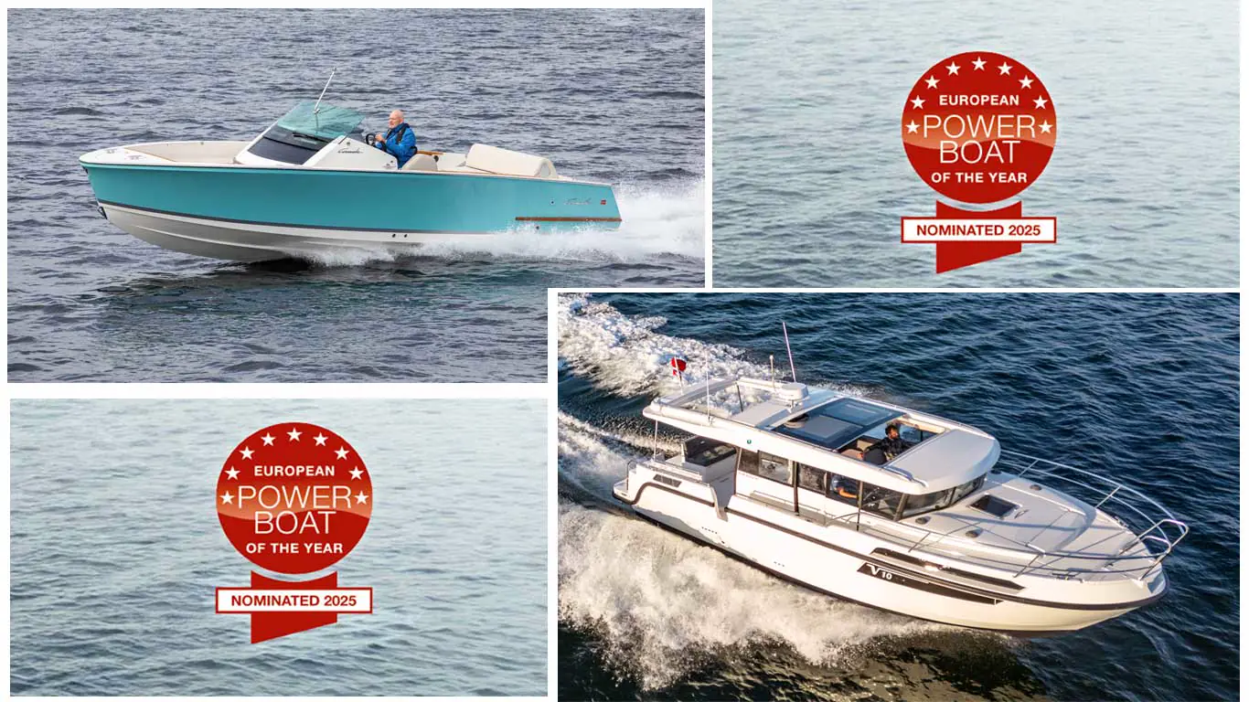 2 Norske Båter er nominert til European Powerboat of the Year 2025 Foto: Produsent