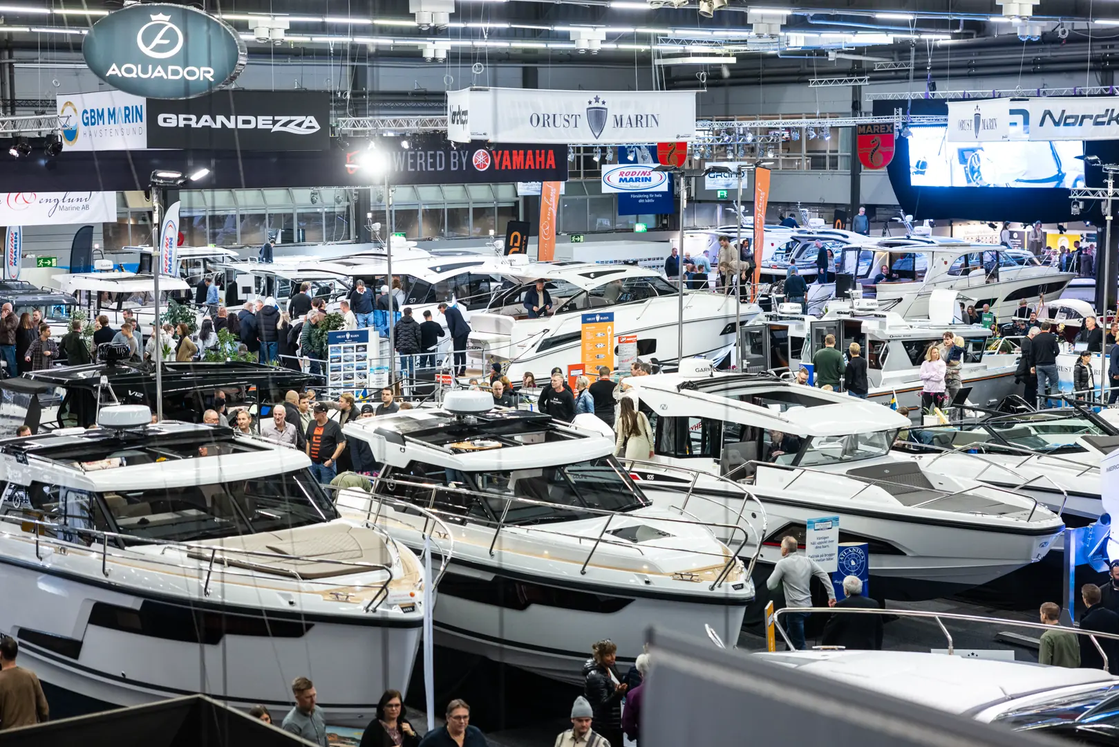 Båtmässan legges ned etter årets messe i Göteborg. Foto: Båtmässan, Rickard Olausson
