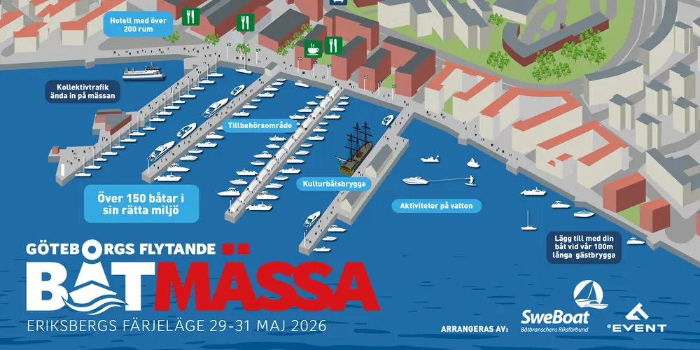 Skisse/bilde: Sweboat/At event