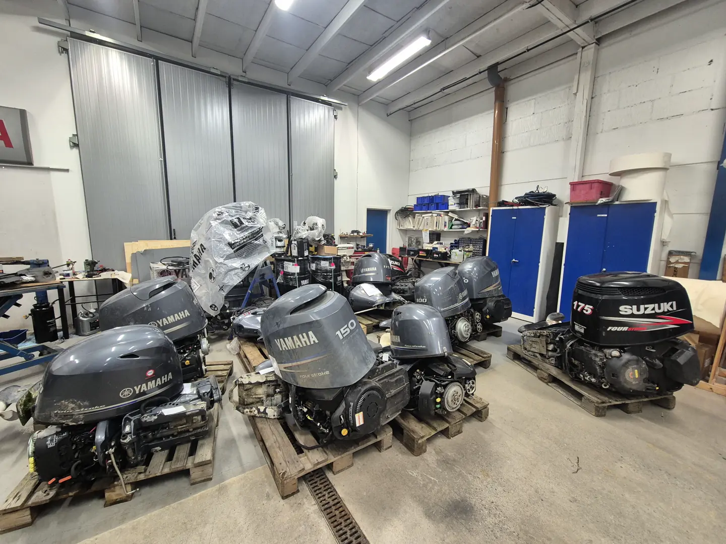 I fjor ble det stjålet for 145 millioner kroner av og fra båt i Norge. Dette bildet viser et beslag fra Romania tidligere i år. Foto: Securmark