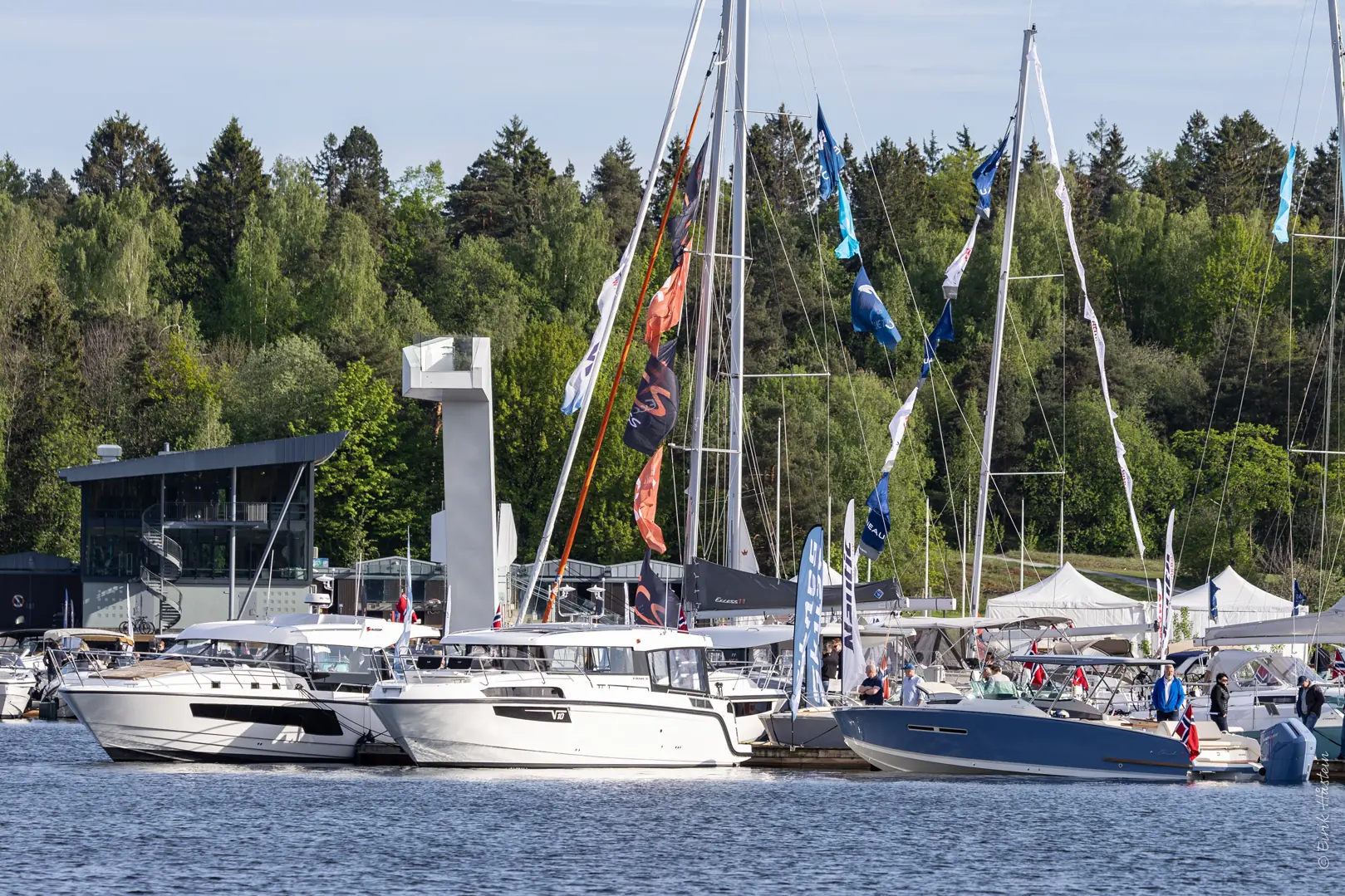 Kadettangen er en flott arena for å gjennomføre Sjøen for Alle, slik som her under 2025-gjennomføringen. Foto: Norboat