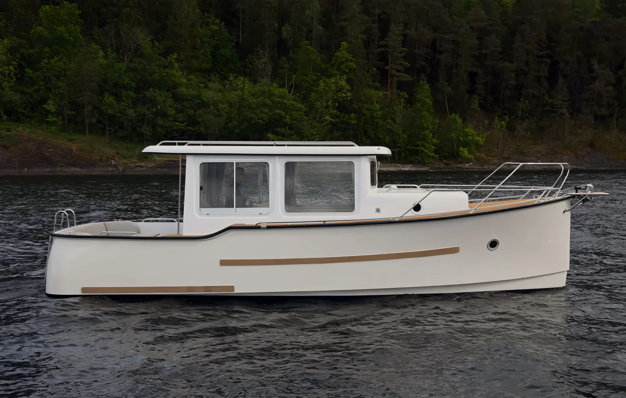 Strømsø Electric Folkboat